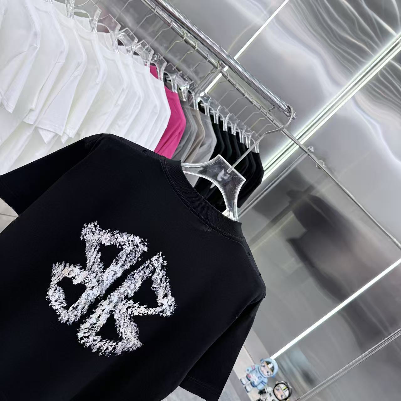 Balenciaga 原單 男款 字母Logo短袖T恤 潮流街頭版型| 7 Balenciaga 原單 男款 字母Logo短袖T恤 潮流街頭版型