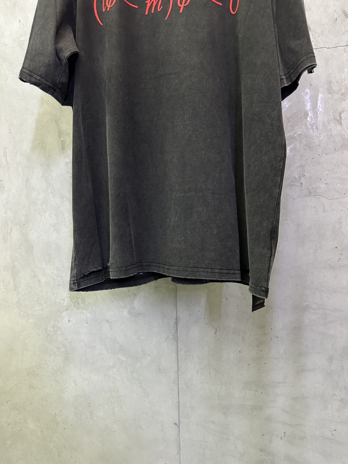 Balenciaga A貨 男款 水洗復古印花短袖T恤 寬鬆街頭風| 12 Balenciaga A貨 男款 水洗復古印花短袖T恤 寬鬆街頭風