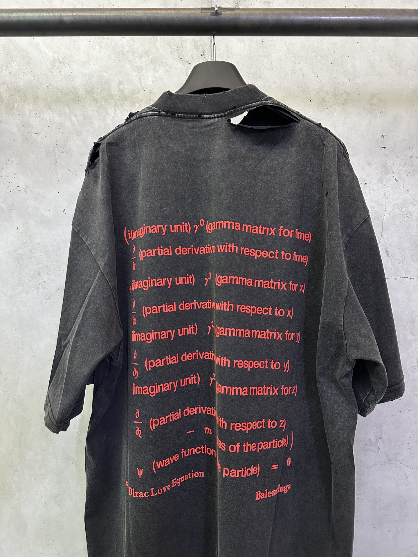 Balenciaga A貨 男款 水洗復古印花短袖T恤 寬鬆街頭風| 11 Balenciaga A貨 男款 水洗復古印花短袖T恤 寬鬆街頭風
