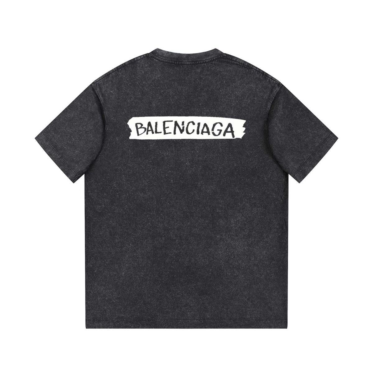 Balenciaga 高仿 男款 復古水洗短袖T恤 寬鬆潮流版型| 14 Balenciaga 高仿 男款 復古水洗短袖T恤 寬鬆潮流版型