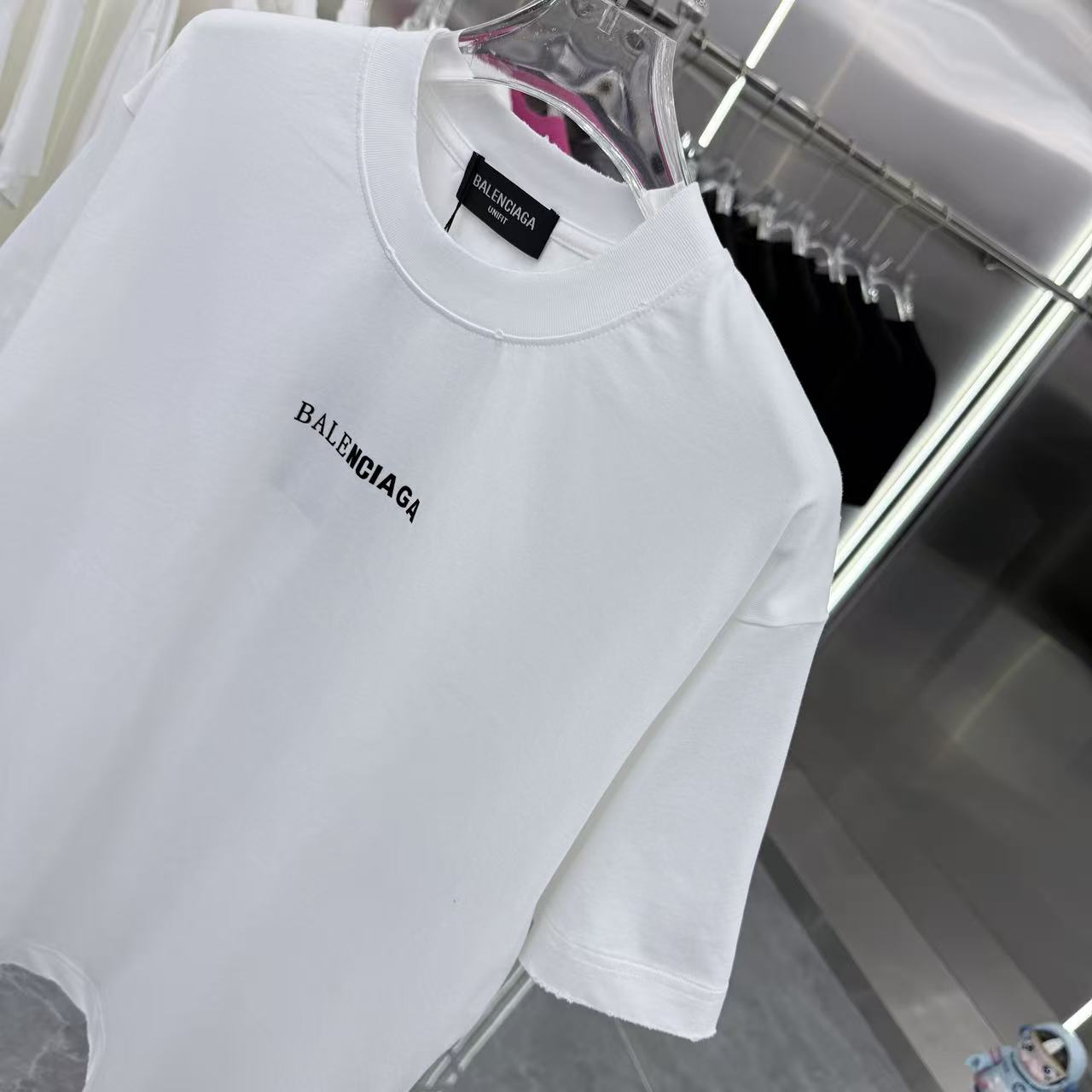 Balenciaga 原單 男款簡約LOGO短袖T恤 經典百搭潮流上衣| 11 Balenciaga 原單 男款簡約LOGO短袖T恤 經典百搭潮流上衣