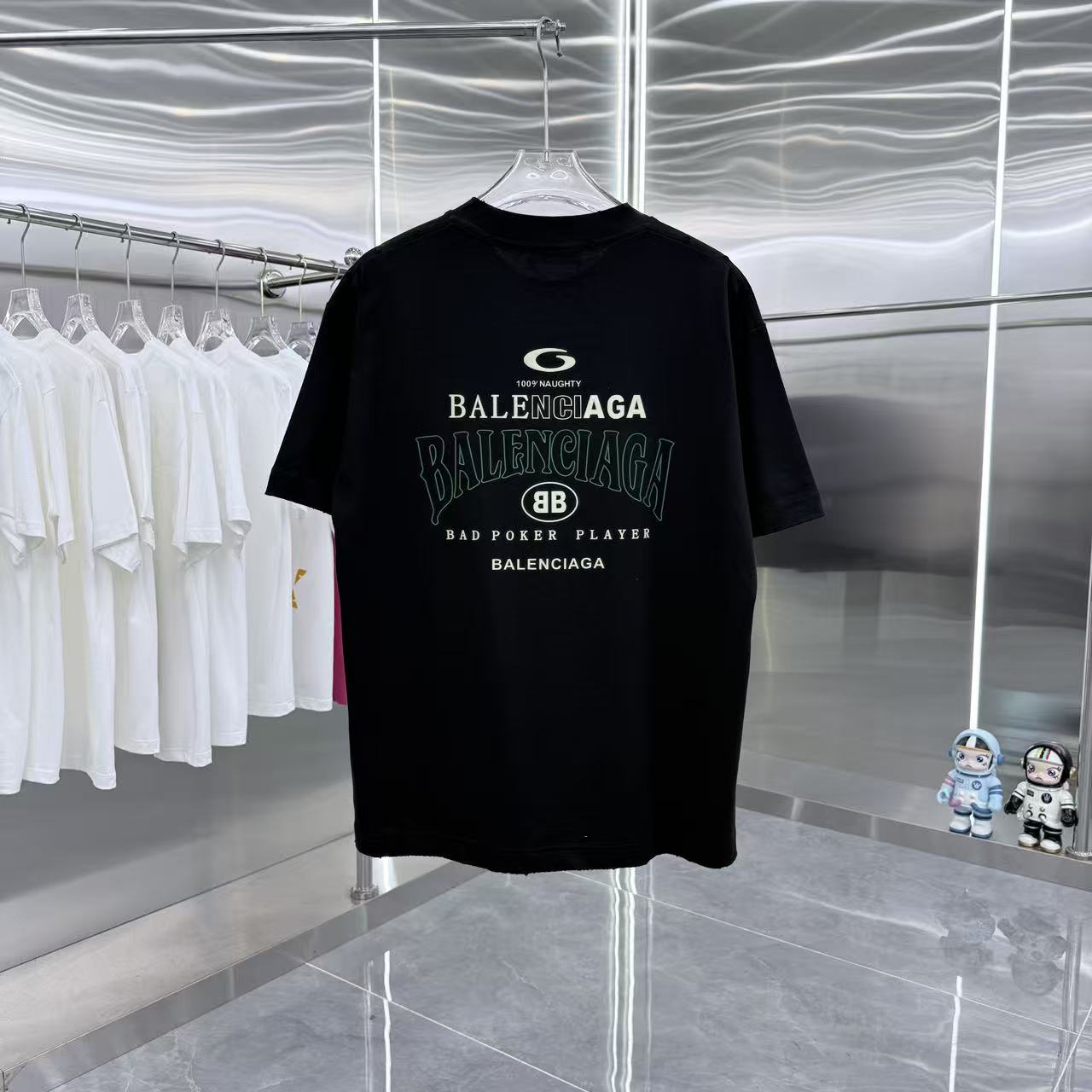 Balenciaga A貨 男款字母印花短袖T恤 時尚街頭風格上衣| 8 Balenciaga A貨 男款字母印花短袖T恤 時尚街頭風格上衣