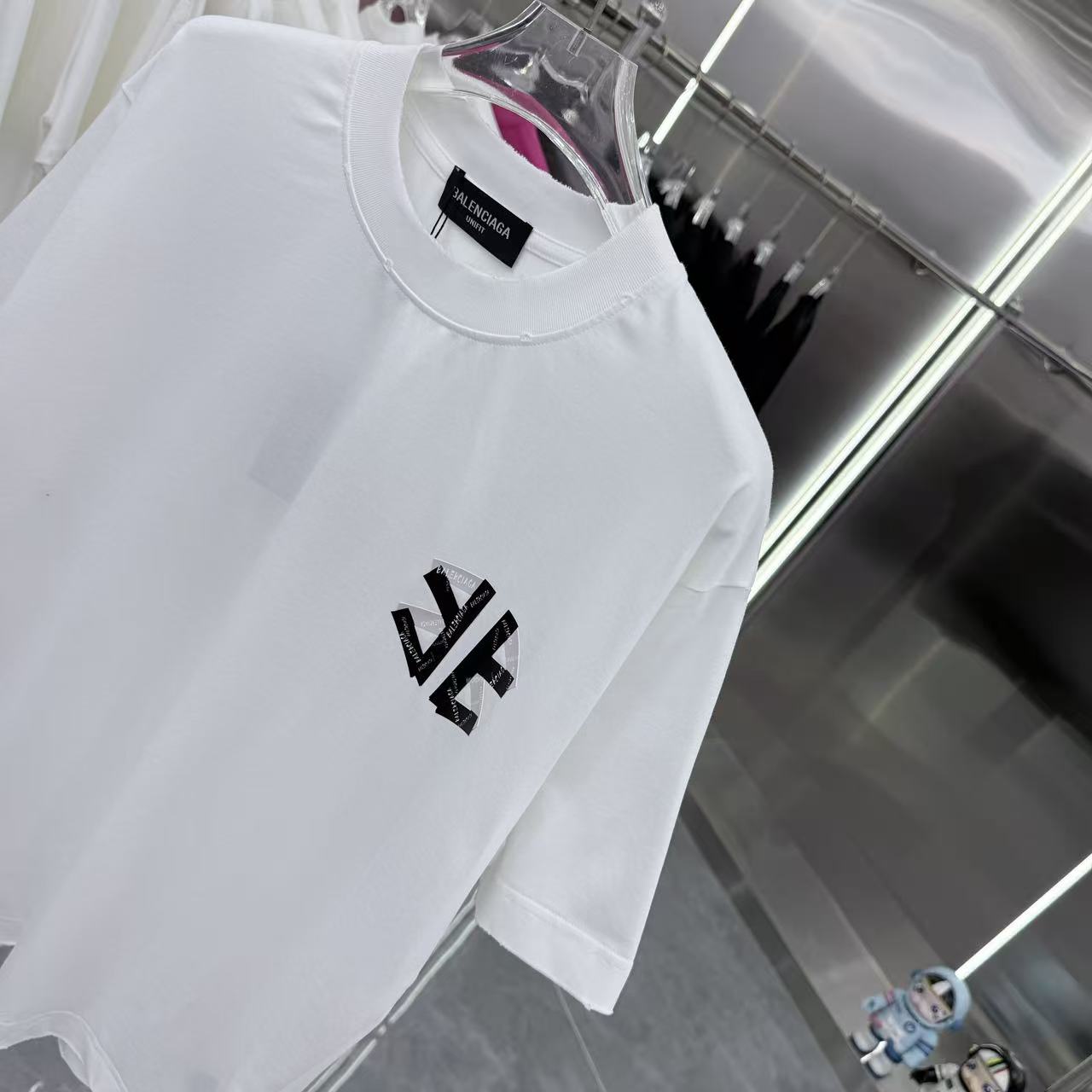 Balenciaga 原單 男款星星圖案短袖T恤 潮流街頭百搭款| 11 Balenciaga 原單 男款星星圖案短袖T恤 潮流街頭百搭款