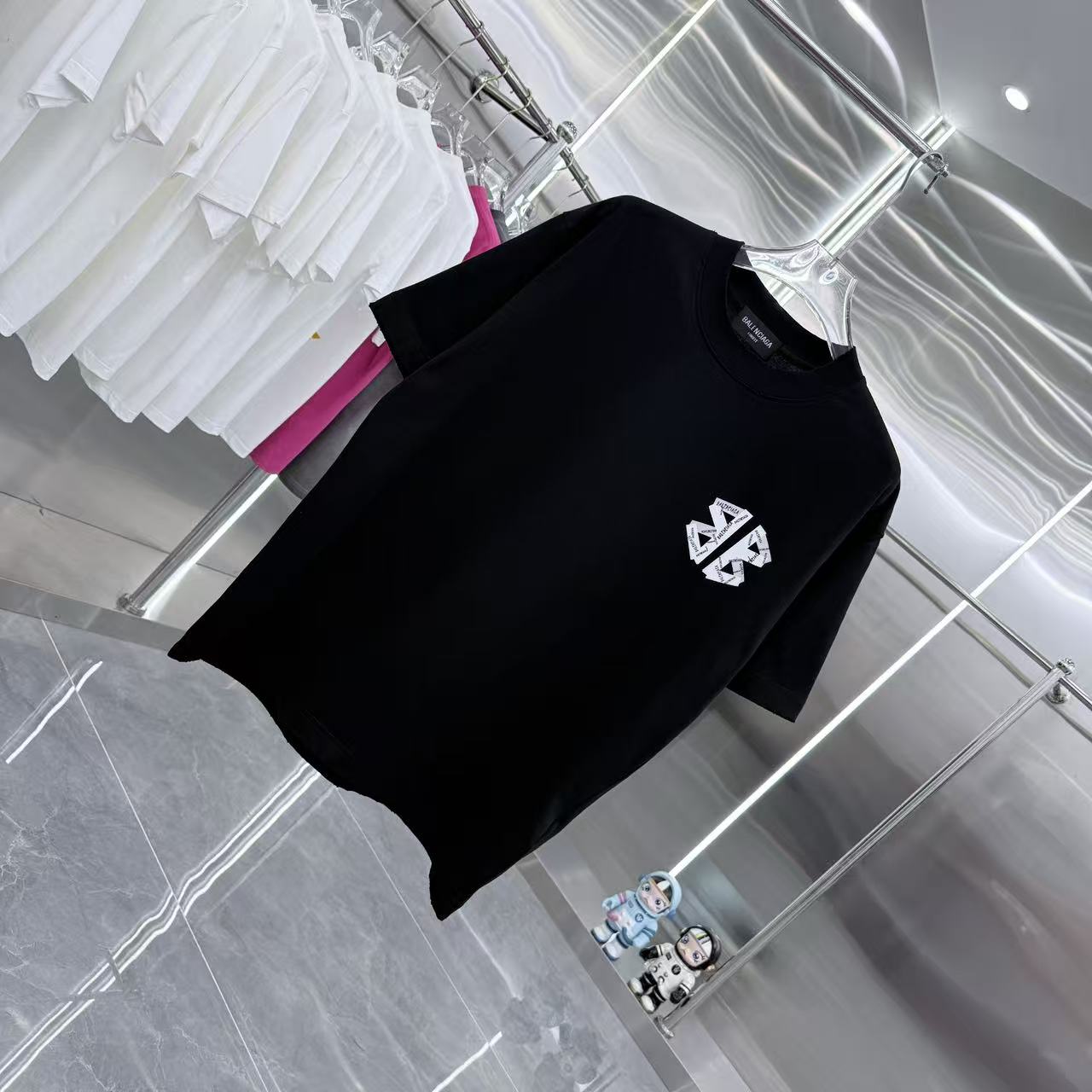 Balenciaga A貨 男款五角星短袖T恤 經典潮流百搭上衣| 13 Balenciaga A貨 男款五角星短袖T恤 經典潮流百搭上衣