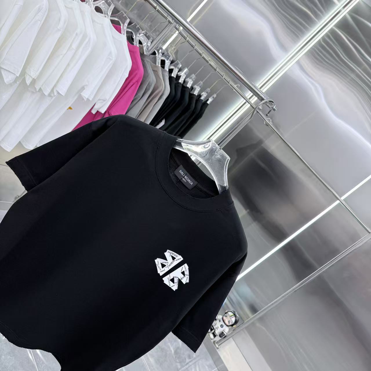 Balenciaga A貨 男款五角星短袖T恤 經典潮流百搭上衣| 12 Balenciaga A貨 男款五角星短袖T恤 經典潮流百搭上衣
