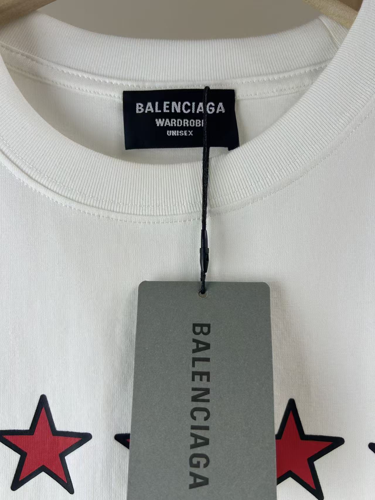 Balenciaga 高仿 男款簡約LOGO短袖T恤 百搭潮流設計上衣| 11 Balenciaga 高仿 男款簡約LOGO短袖T恤 百搭潮流設計上衣