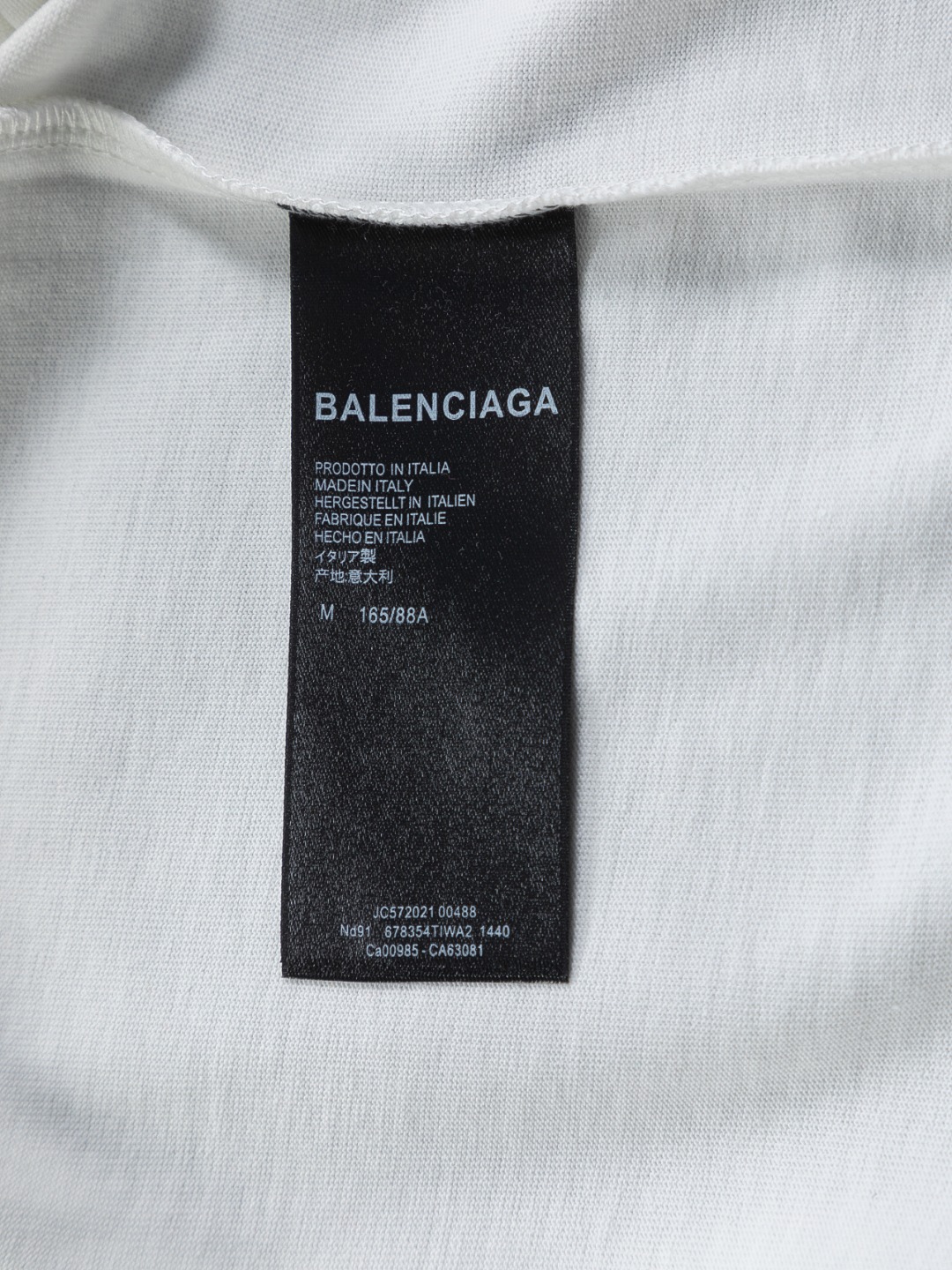 Balenciaga 高仿閃電B字母印花短袖T恤 潮流寬鬆男女同款| 15 Balenciaga 高仿閃電B字母印花短袖T恤 潮流寬鬆男女同款