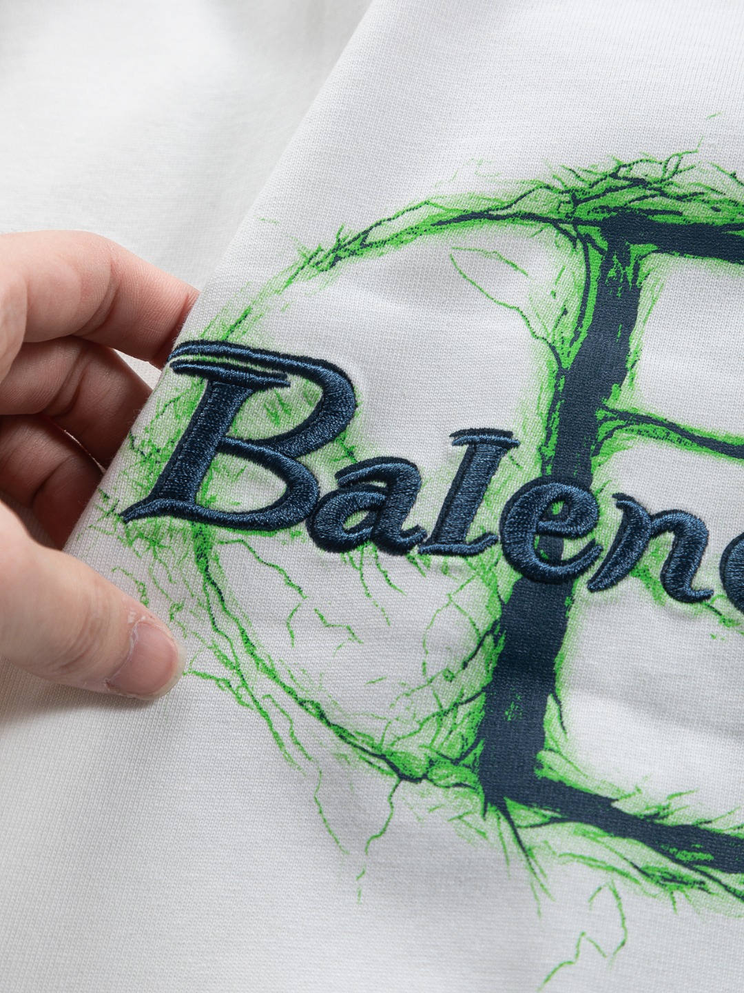 Balenciaga 高仿閃電B字母印花短袖T恤 潮流寬鬆男女同款| 9 Balenciaga 高仿閃電B字母印花短袖T恤 潮流寬鬆男女同款