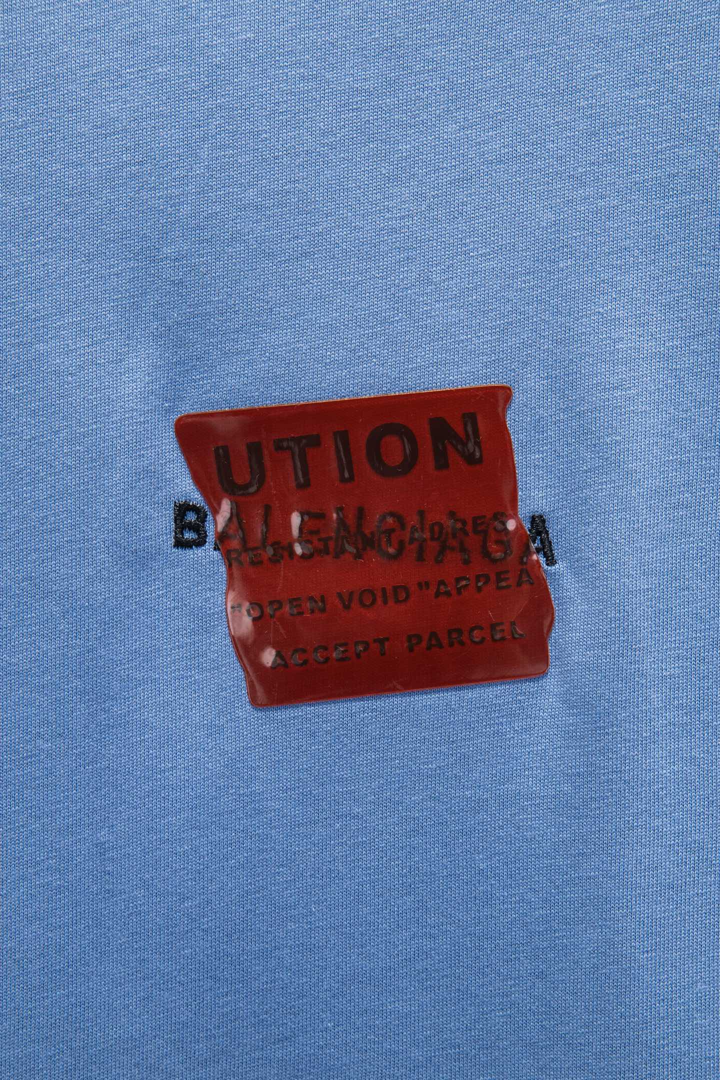 Balenciaga 原單 男款紅標Logo短袖T恤 潮流百搭設計款| 12 Balenciaga 原單 男款紅標Logo短袖T恤 潮流百搭設計款