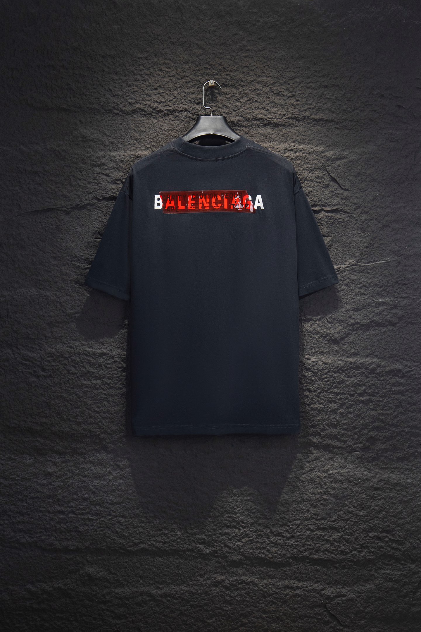 Balenciaga A貨 男款紅標字母短袖T恤 潮流街頭休閒款| 14 Balenciaga A貨 男款紅標字母短袖T恤 潮流街頭休閒款