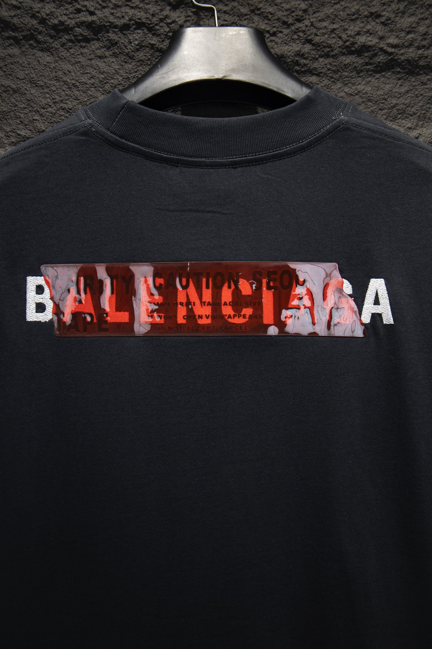 Balenciaga A貨 男款紅標字母短袖T恤 潮流街頭休閒款| 10 Balenciaga A貨 男款紅標字母短袖T恤 潮流街頭休閒款