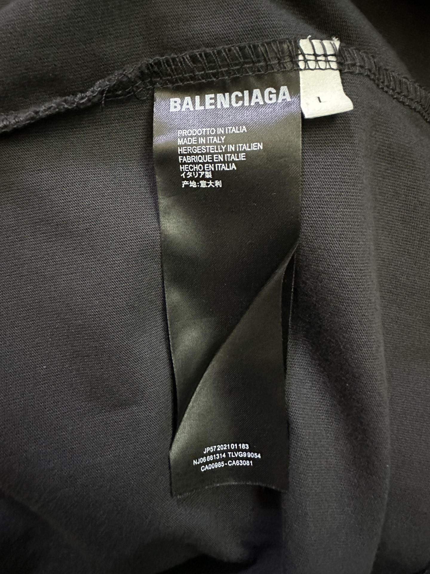Balenciaga 一比一 男款大Logo印花短袖T恤 潮流街頭款| 7 Balenciaga 一比一 男款大Logo印花短袖T恤 潮流街頭款