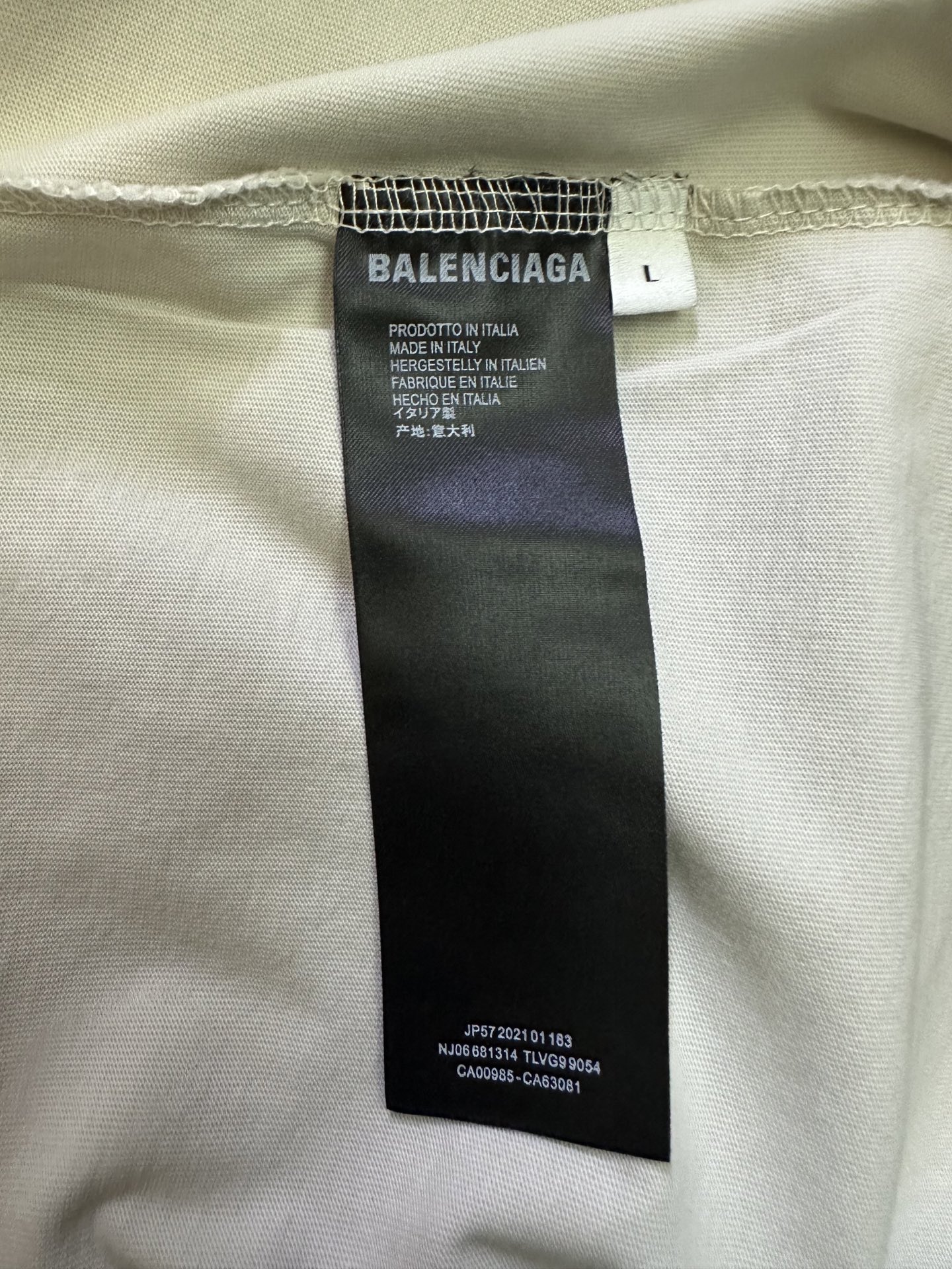 Balenciaga 原單 男款藍色圖案Logo短袖T恤 潮流設計款| 7 Balenciaga 原單 男款藍色圖案Logo短袖T恤 潮流設計款