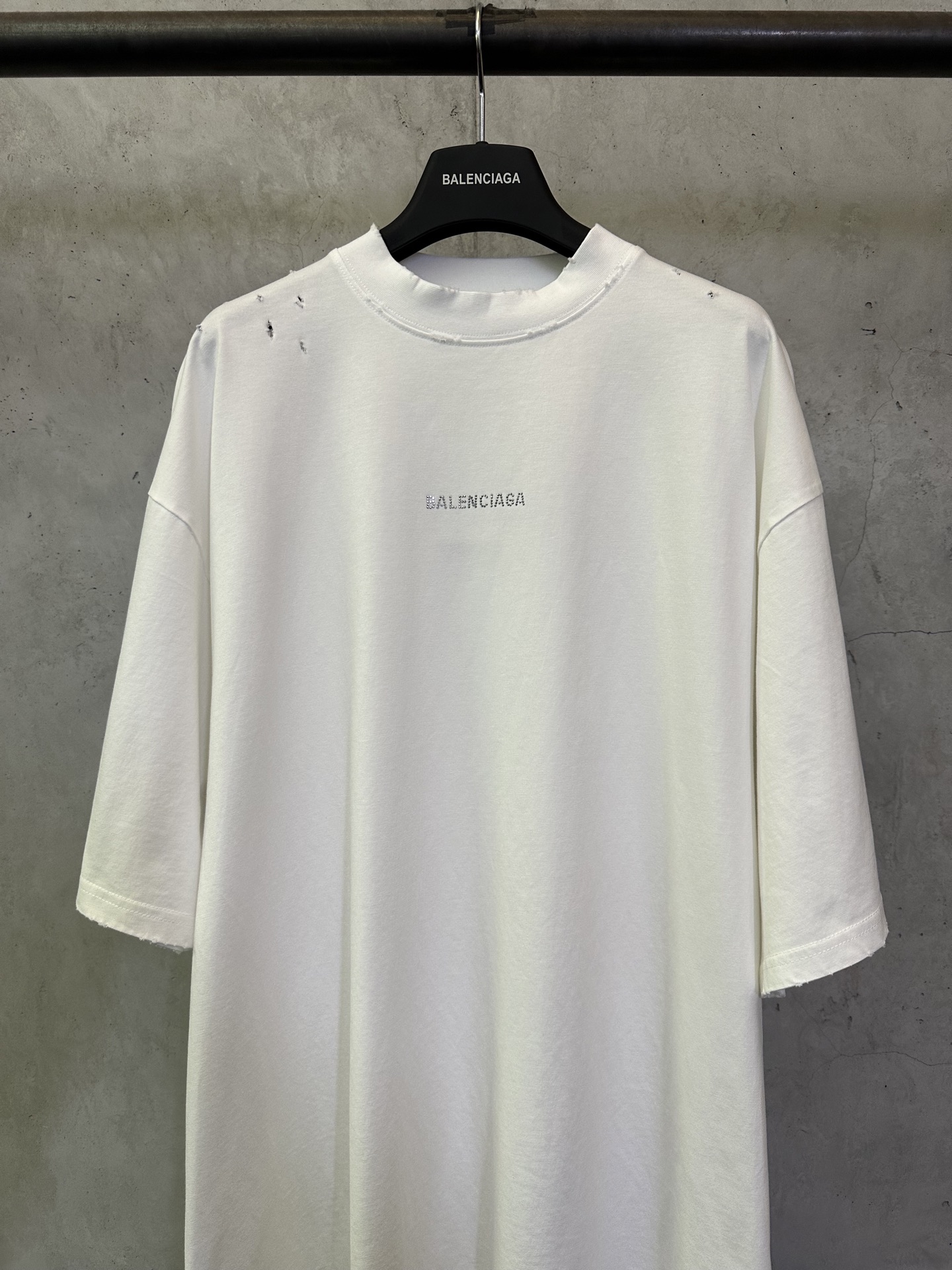 Balenciaga A貨 男款藍色圖案Logo短袖T恤 街頭潮流款| 13 Balenciaga A貨 男款藍色圖案Logo短袖T恤 街頭潮流款