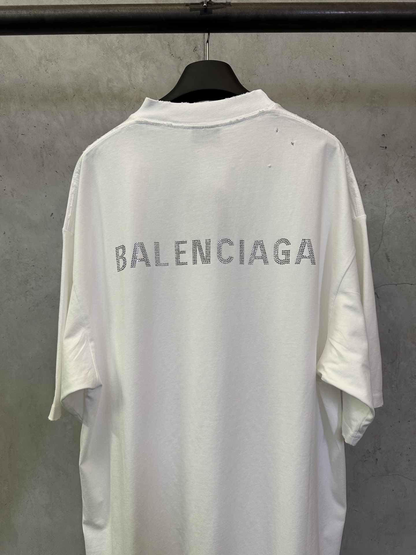 Balenciaga A貨 男款藍色圖案Logo短袖T恤 街頭潮流款| 11 Balenciaga A貨 男款藍色圖案Logo短袖T恤 街頭潮流款