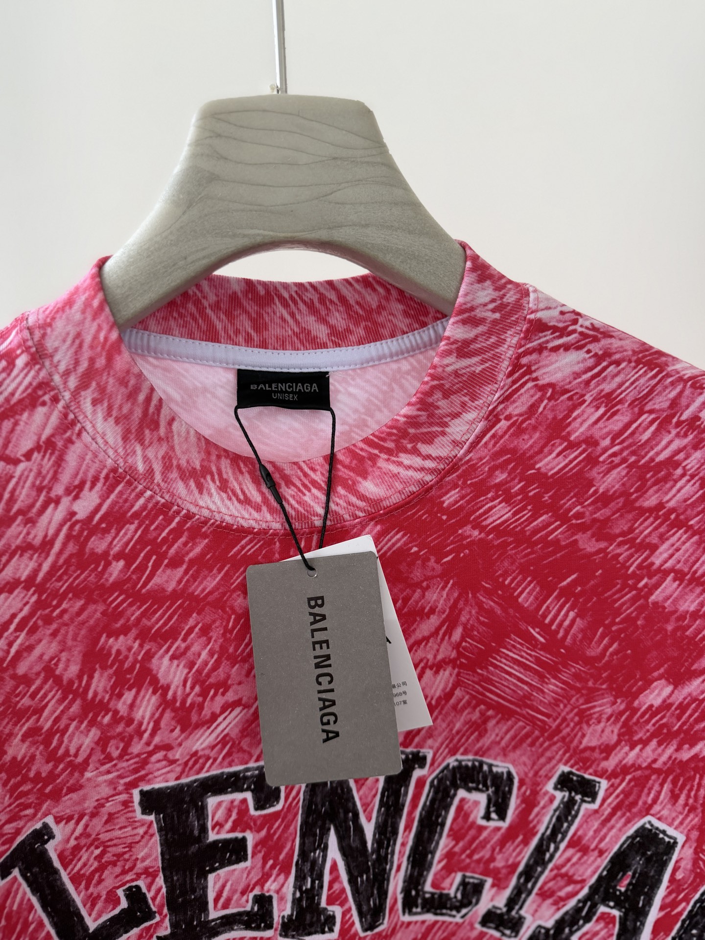 Balenciaga A貨 男款NBA聯名紅色印花短袖T恤 潮流運動款| 7 Balenciaga A貨 男款NBA聯名紅色印花短袖T恤 潮流運動款