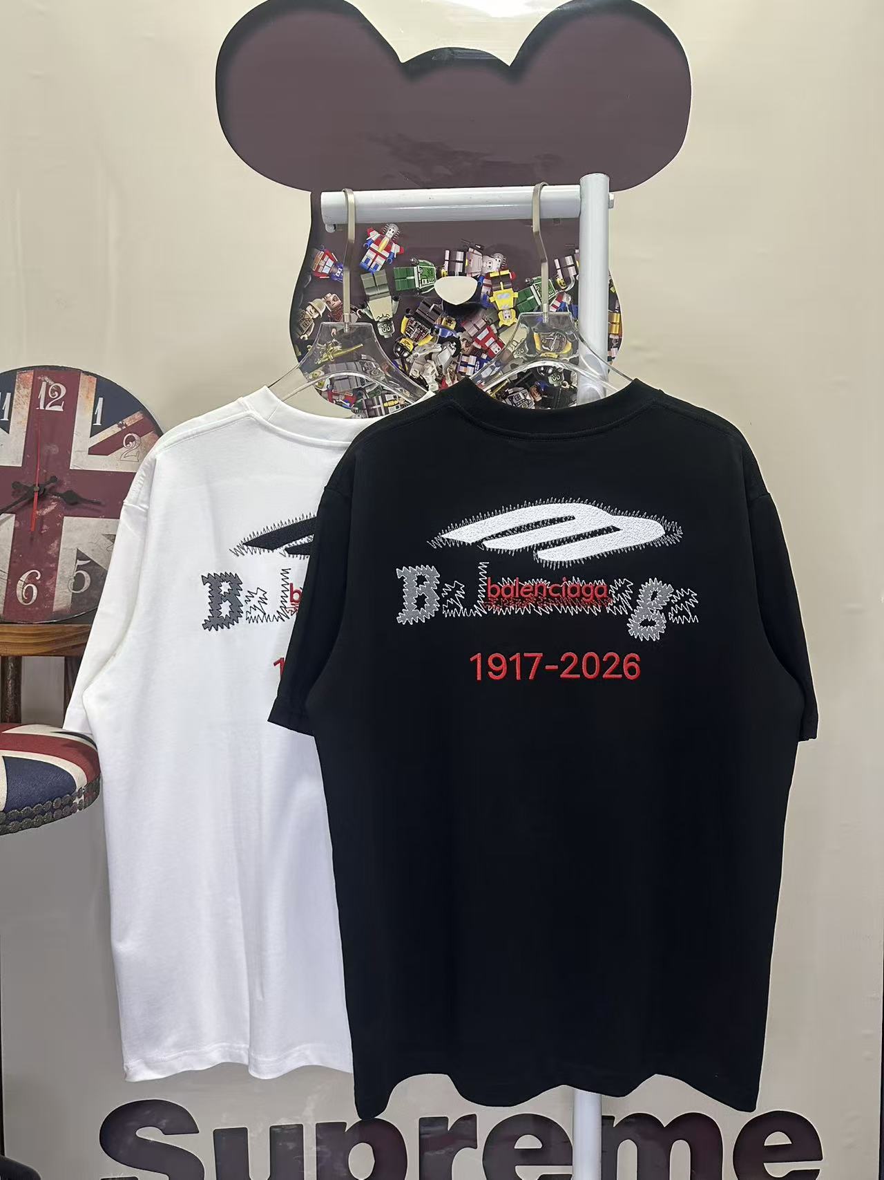 Balenciaga 高仿 男款小Logo刺繡短袖T恤 簡約休閒百搭款| 13 Balenciaga 高仿 男款小Logo刺繡短袖T恤 簡約休閒百搭款
