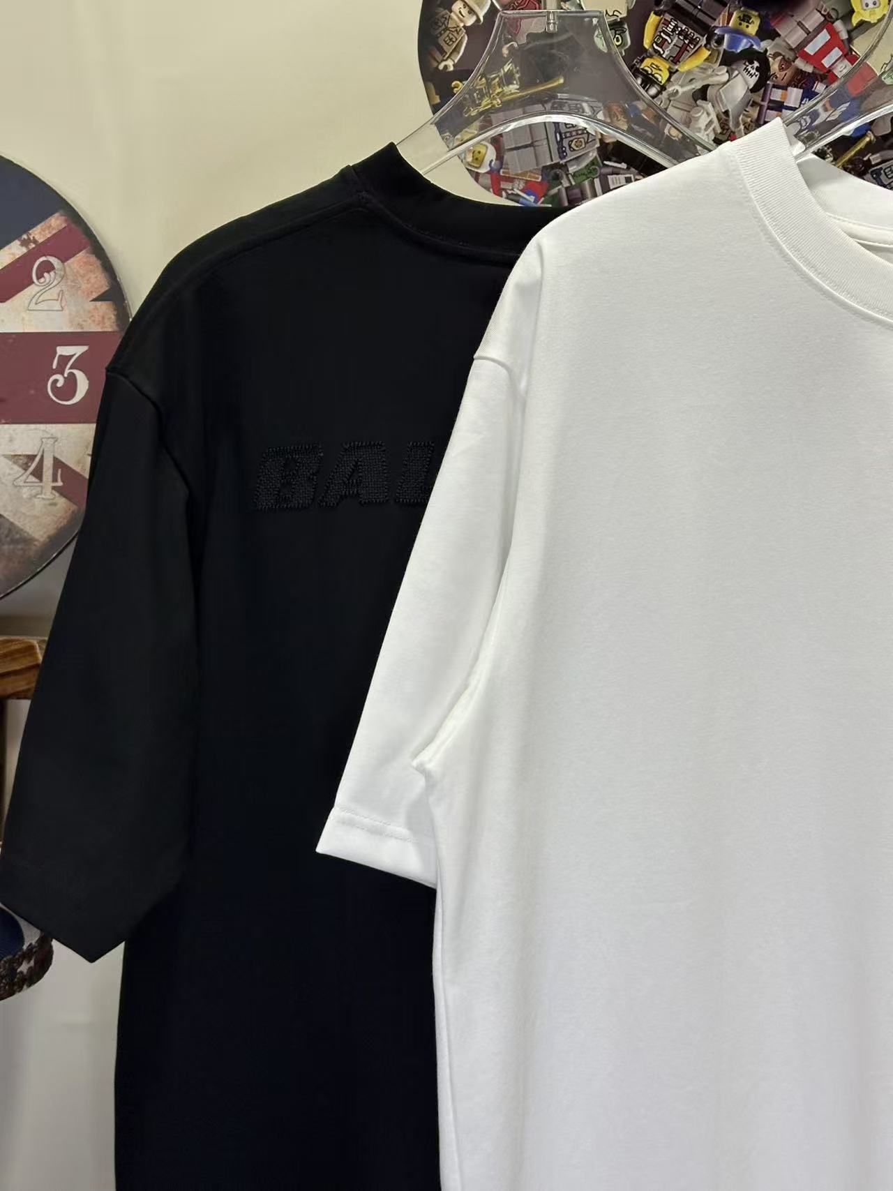 Balenciaga 原單 男款BB立體Logo短袖T恤 極簡潮流款| 11 Balenciaga 原單 男款BB立體Logo短袖T恤 極簡潮流款