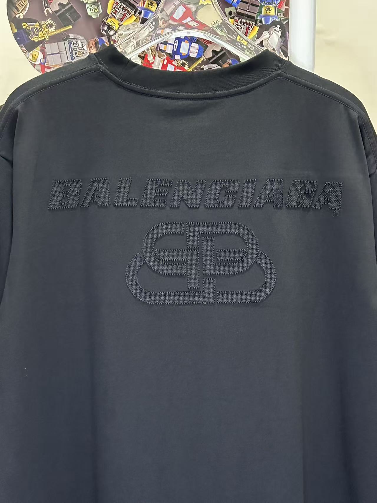 Balenciaga A貨 男款BB立體Logo短袖T恤 極簡休閒款| 8 Balenciaga A貨 男款BB立體Logo短袖T恤 極簡休閒款