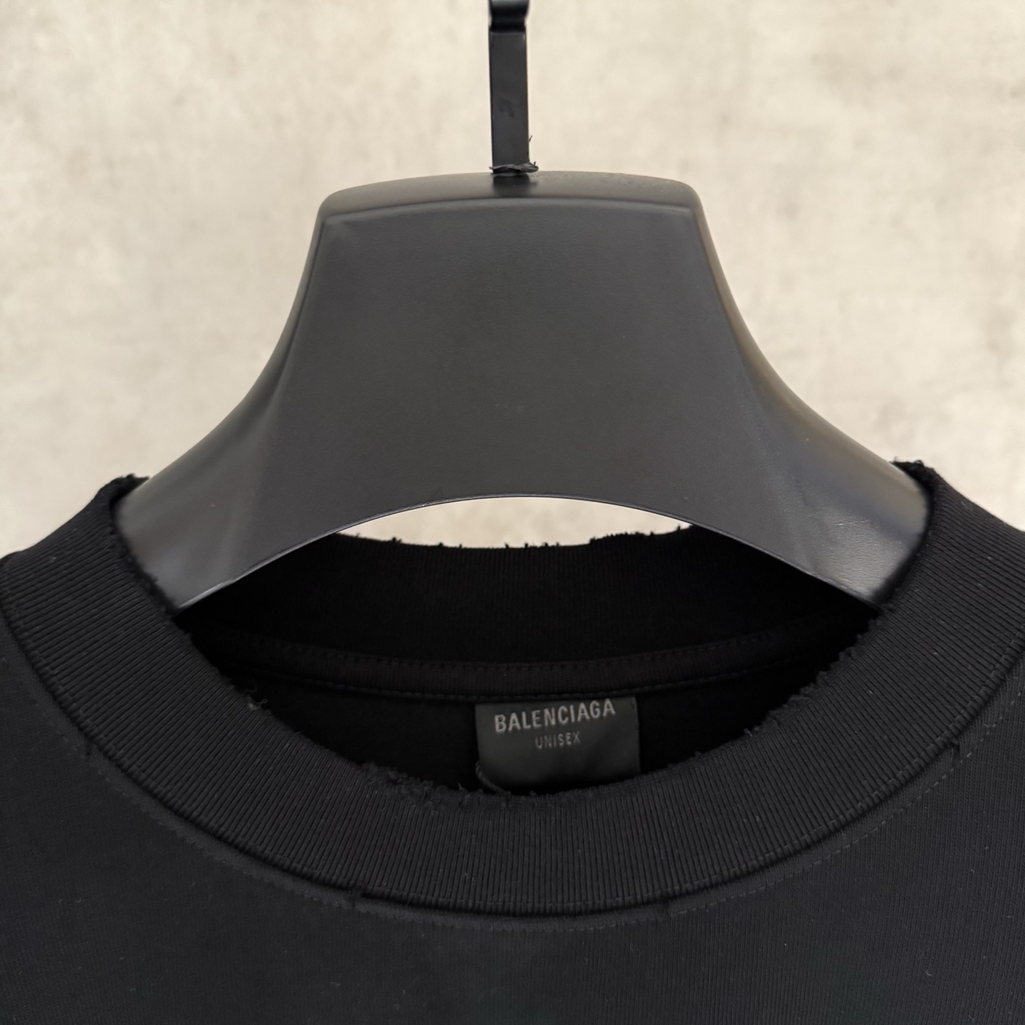 Balenciaga 高仿 BB刺繡寬鬆短袖T恤 黑色簡約Logo潮流上衣| 11 Balenciaga 高仿 BB刺繡寬鬆短袖T恤 黑色簡約Logo潮流上衣