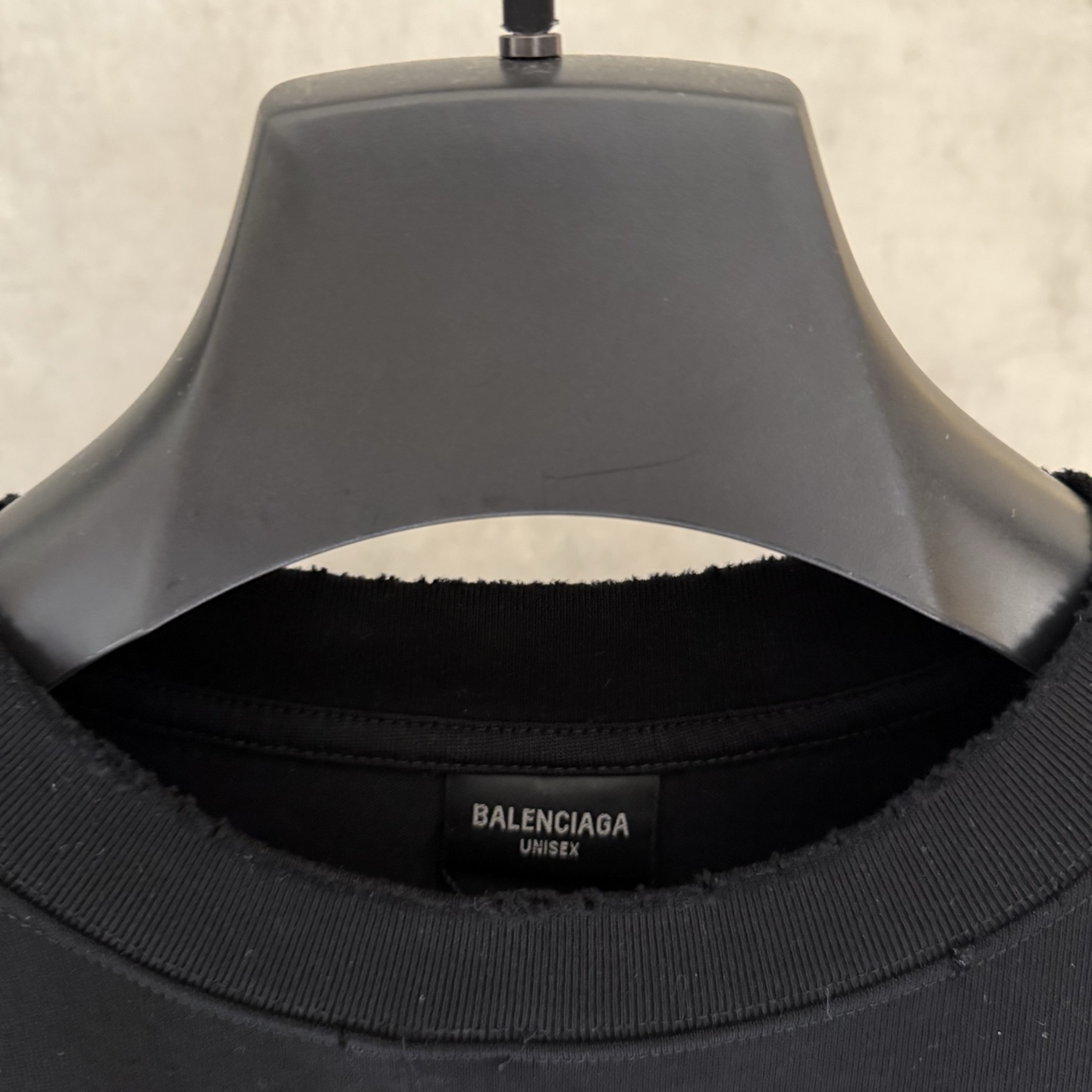 Balenciaga 一比一 BB立體Logo短袖T恤 黑色寬鬆潮流上衣| 11 Balenciaga 一比一 BB立體Logo短袖T恤 黑色寬鬆潮流上衣