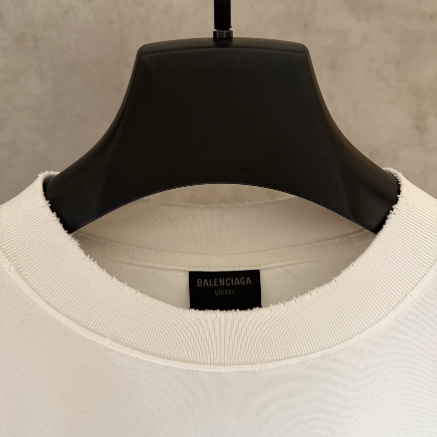 Balenciaga 原單 BB刺繡Logo短袖T恤 白色潮流寬鬆上衣| 11 Balenciaga 原單 BB刺繡Logo短袖T恤 白色潮流寬鬆上衣
