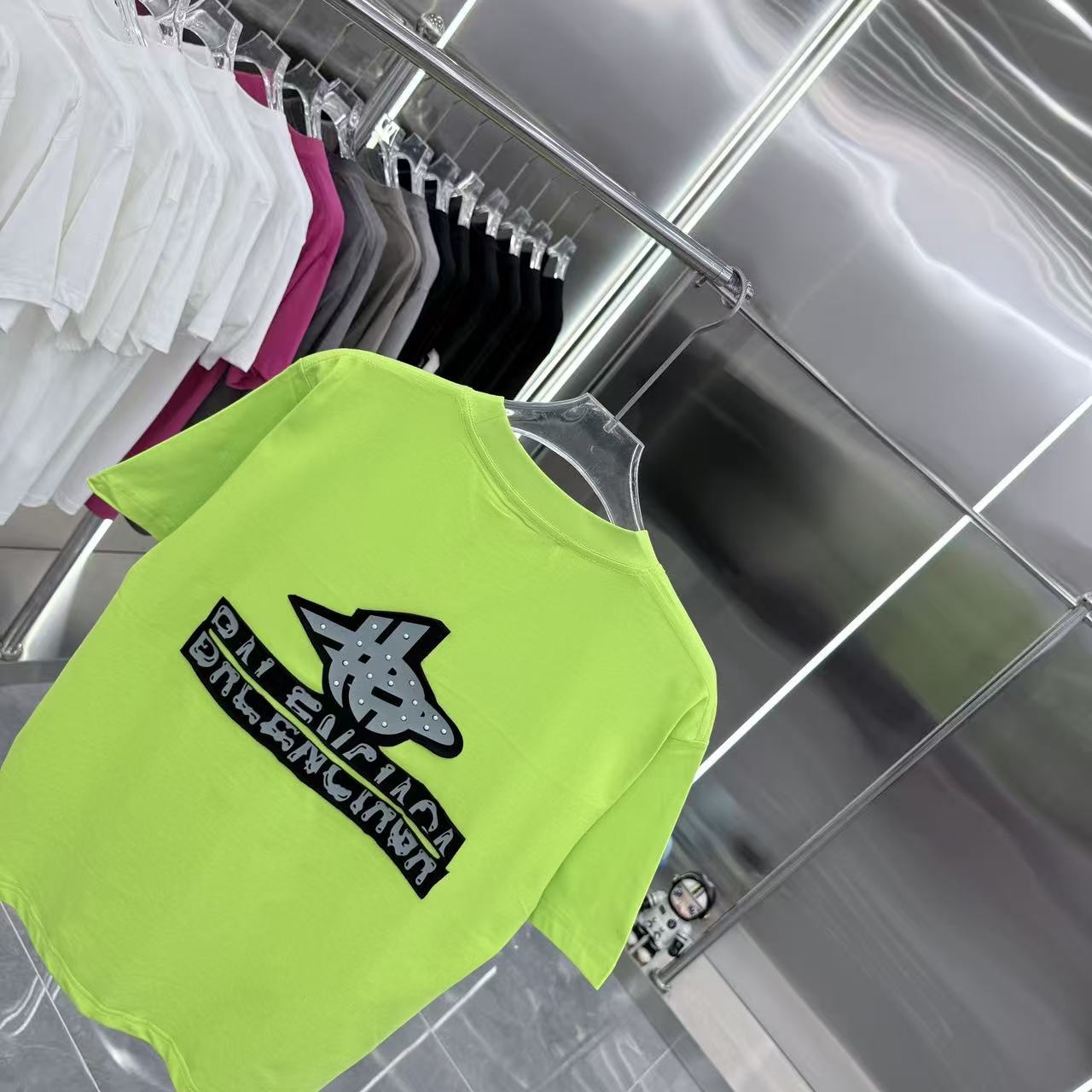 Balenciaga 高仿 BB印花Logo短袖T恤 白色潮流寬鬆上衣| 7 Balenciaga 高仿 BB印花Logo短袖T恤 白色潮流寬鬆上衣
