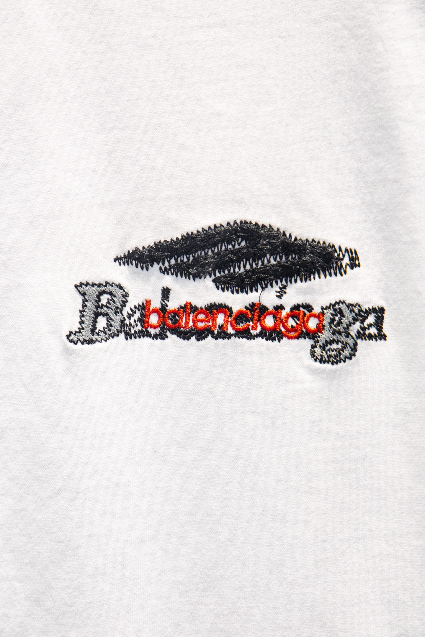 Balenciaga A貨 男款 刺繡Logo短袖T恤 極簡街頭休閒款| 12 Balenciaga A貨 男款 刺繡Logo短袖T恤 極簡街頭休閒款
