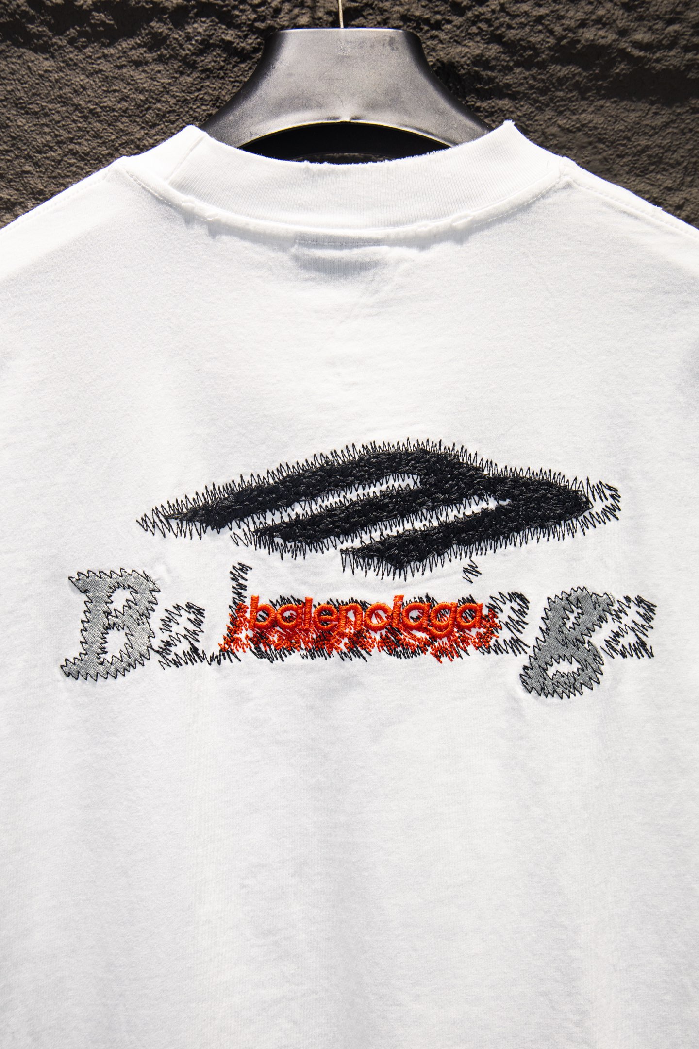 Balenciaga A貨 男款 刺繡Logo短袖T恤 極簡街頭休閒款| 11 Balenciaga A貨 男款 刺繡Logo短袖T恤 極簡街頭休閒款