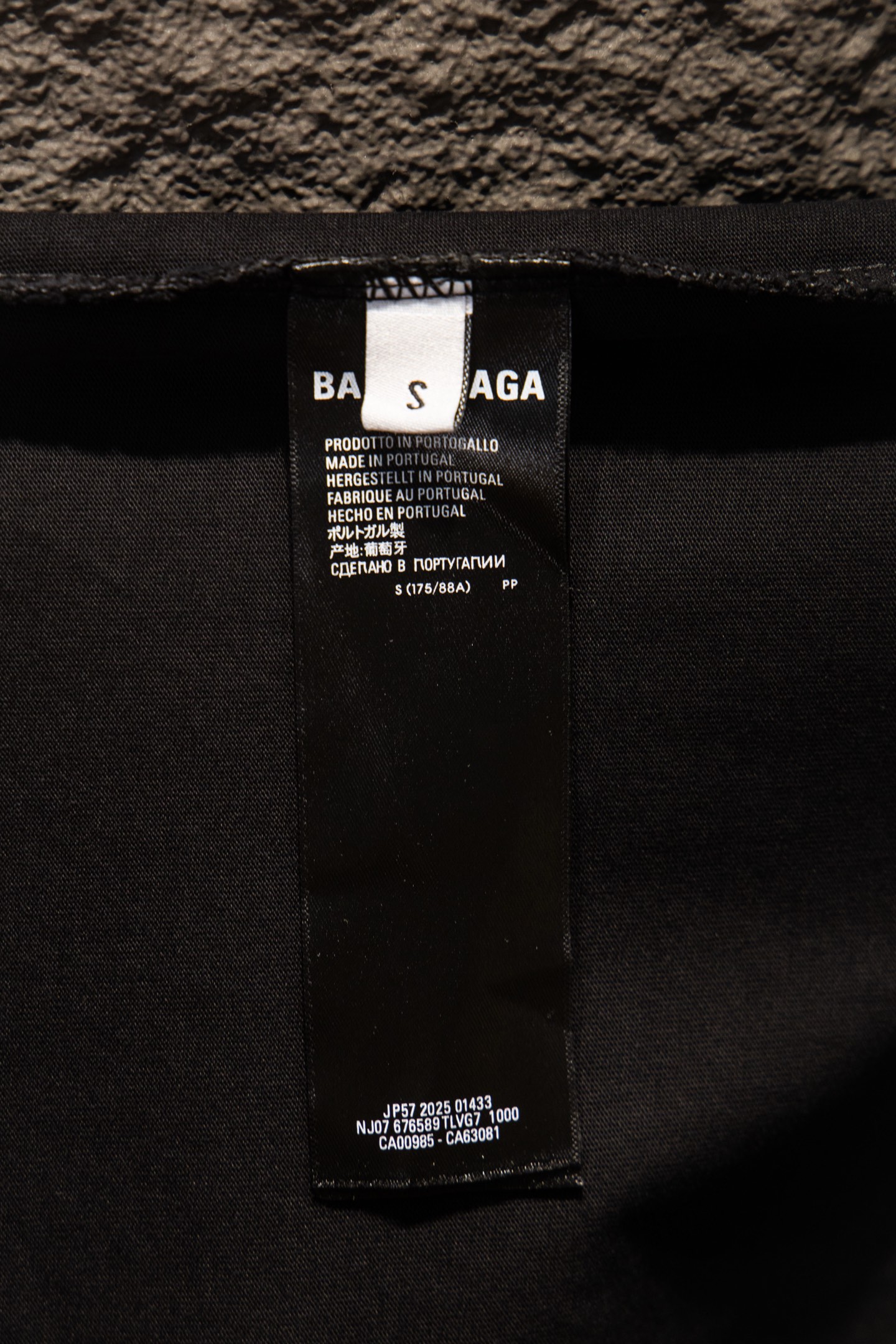 Balenciaga 原單 男款 刺繡Logo短袖T恤 黑色極簡街頭潮流款| 7 Balenciaga 原單 男款 刺繡Logo短袖T恤 黑色極簡街頭潮流款