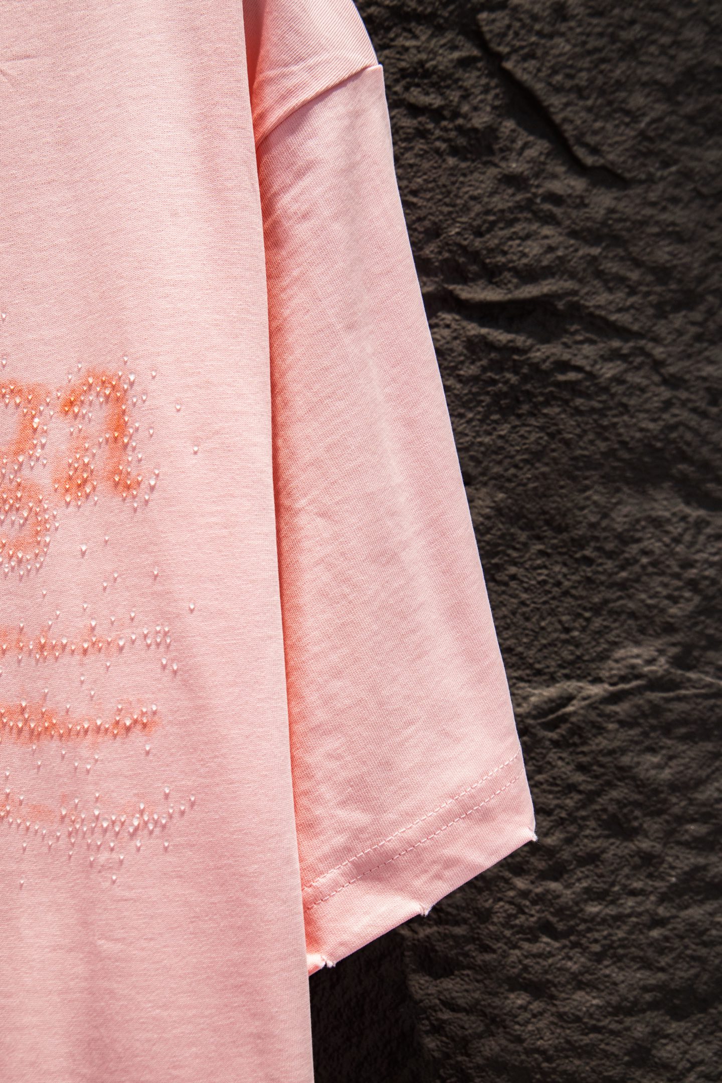Balenciaga 高仿 男款 水鑽Logo短袖T恤 粉色潮流時尚款| 11 Balenciaga 高仿 男款 水鑽Logo短袖T恤 粉色潮流時尚款