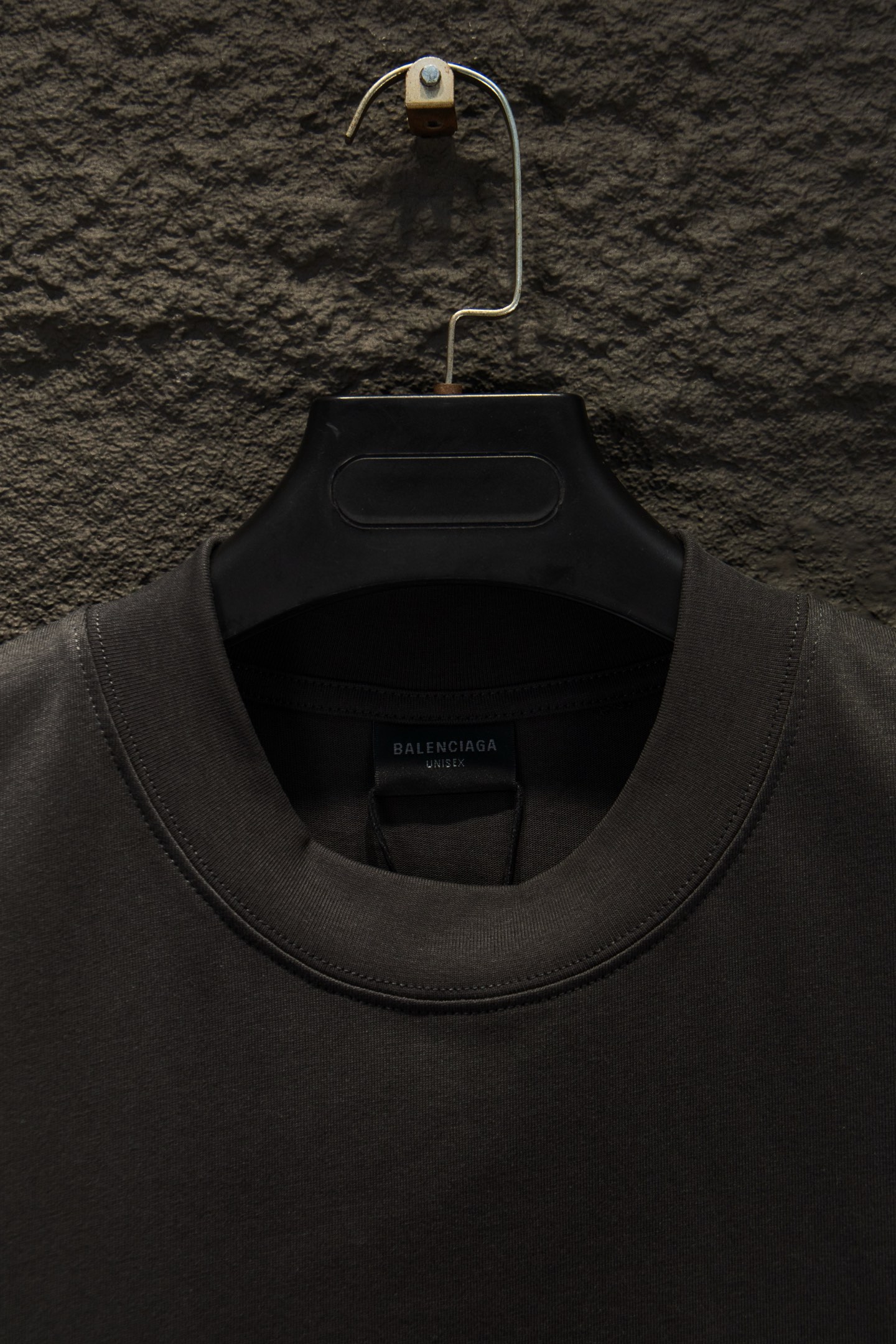 Balenciaga A貨 男款 徽章印花短袖T恤 黑色街頭潮流款| 13 Balenciaga A貨 男款 徽章印花短袖T恤 黑色街頭潮流款