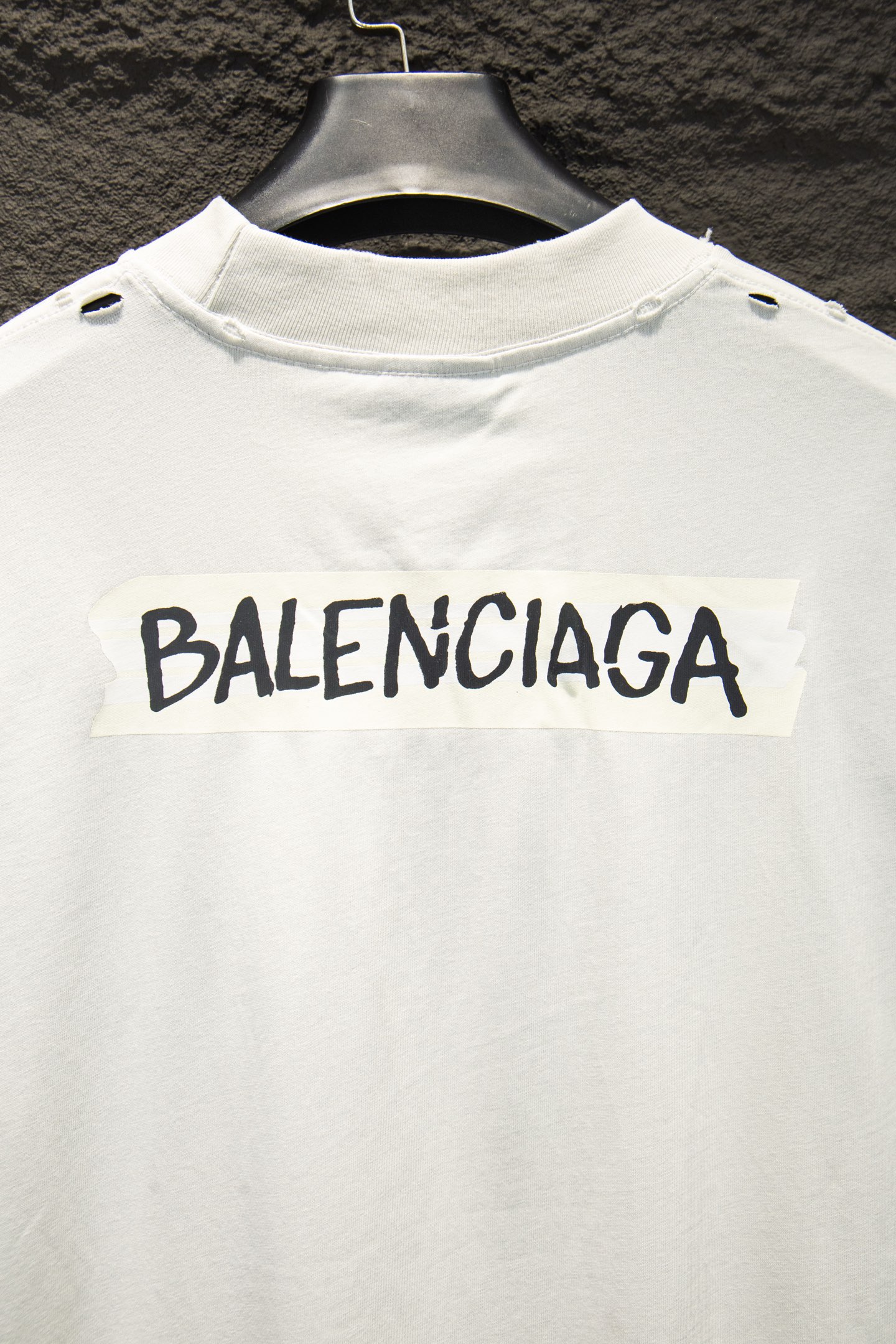 Balenciaga A貨 男款 潮流LOGO印花短袖T恤 寬鬆街頭百搭款| 11 Balenciaga A貨 男款 潮流LOGO印花短袖T恤 寬鬆街頭百搭款