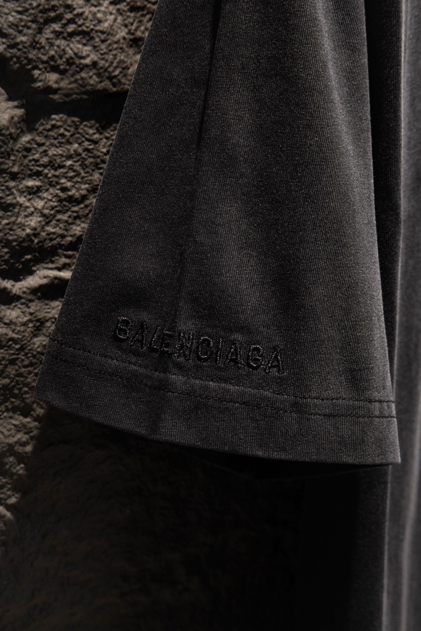 Balenciaga A貨 男款 五角星印花短袖T恤 黑色寬鬆版型 潮流街頭百搭款| 10 Balenciaga A貨 男款 五角星印花短袖T恤 黑色寬鬆版型 潮流街頭百搭款