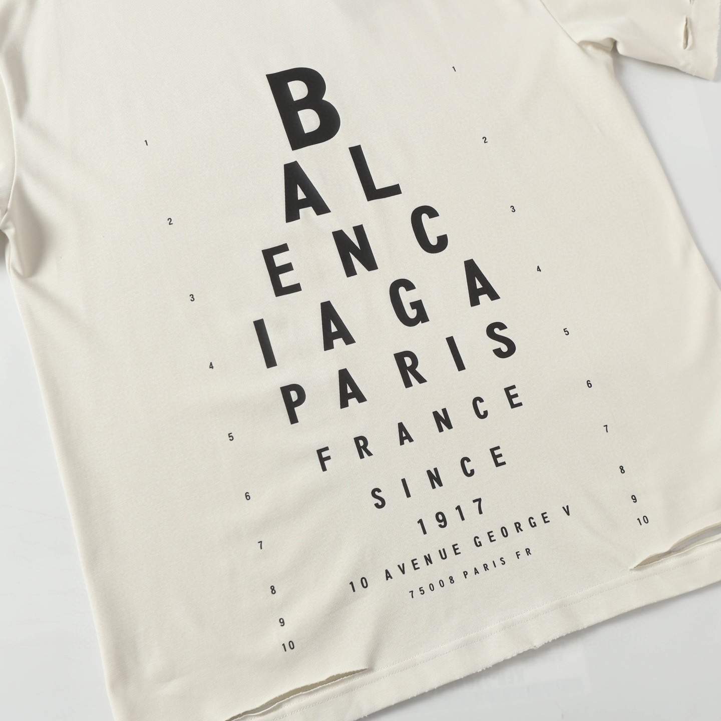 Balenciaga 原單 男款字母破壞風短袖T恤 潮流街頭款| 12 Balenciaga 原單 男款字母破壞風短袖T恤 潮流街頭款