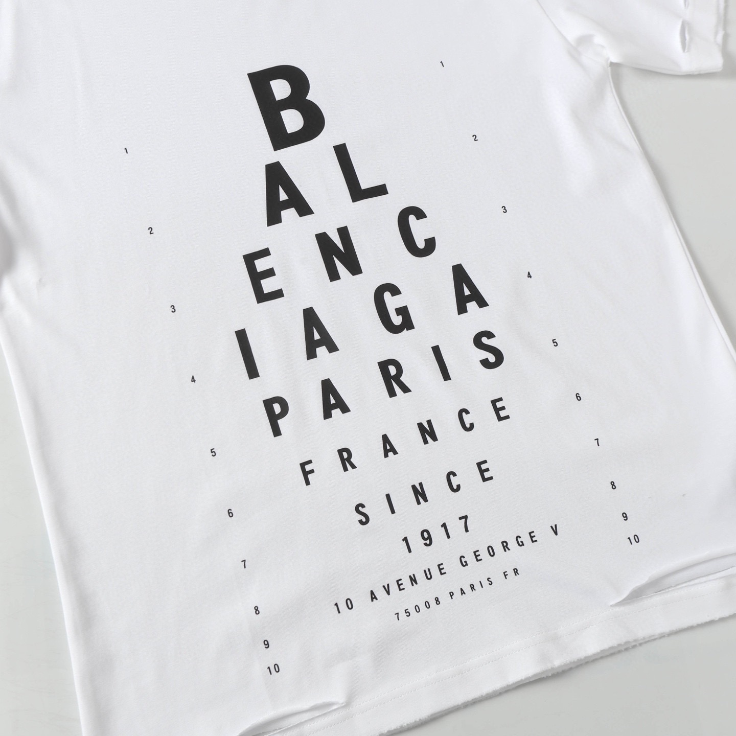 Balenciaga A貨 男款字母印花短袖T恤 百搭潮流款| 12 Balenciaga A貨 男款字母印花短袖T恤 百搭潮流款