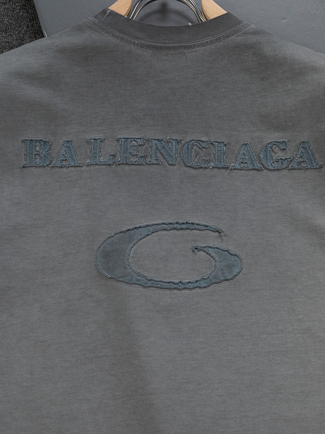 Balenciaga 一比一 男款做舊水洗短袖T恤 潮流休閒設計| 20 Balenciaga 一比一 男款做舊水洗短袖T恤 潮流休閒設計