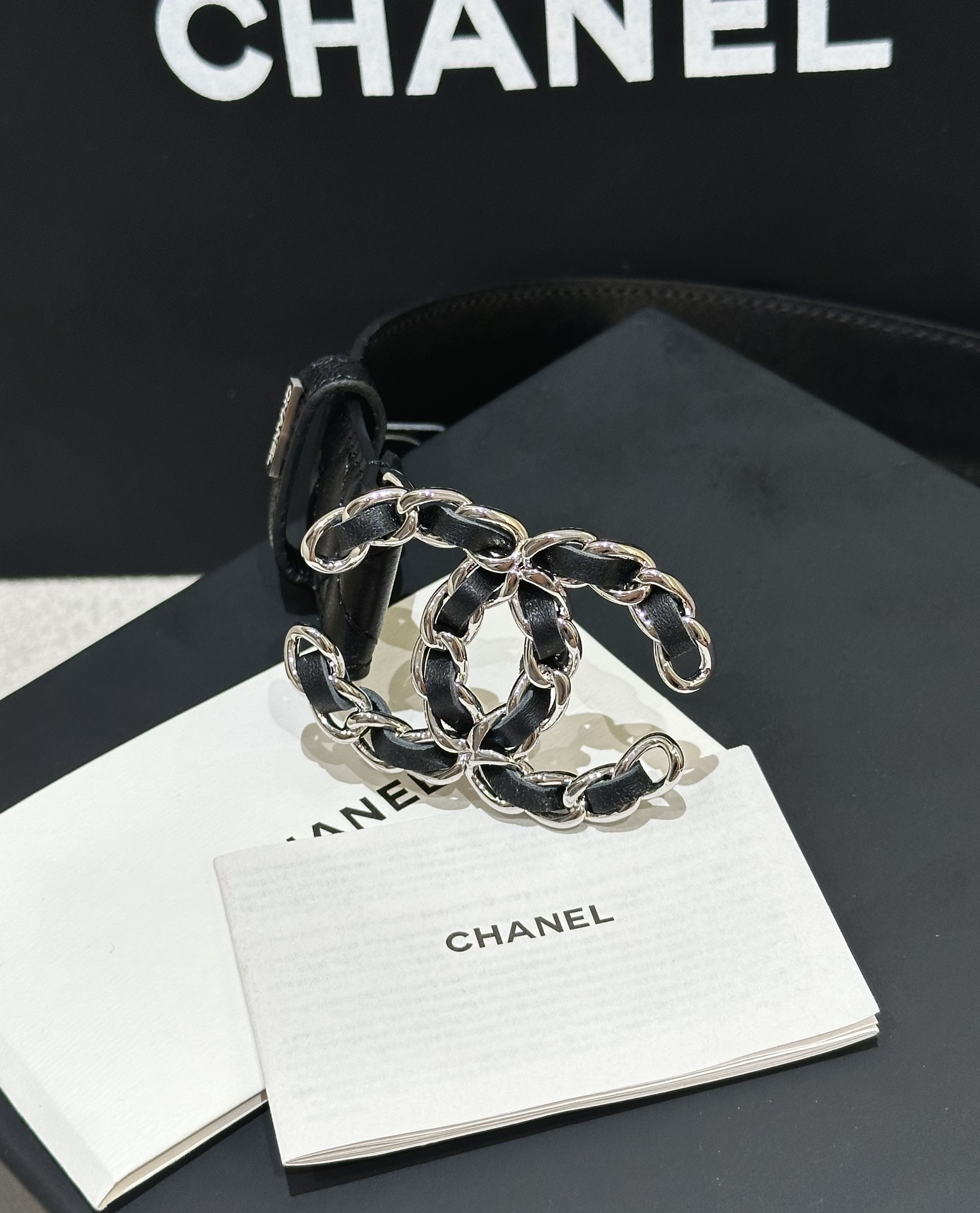 Chanel 一比一 經典雙C扣菱格皮帶 小香風女士時尚腰帶| 11 Chanel 一比一 經典雙C扣菱格皮帶 小香風女士時尚腰帶