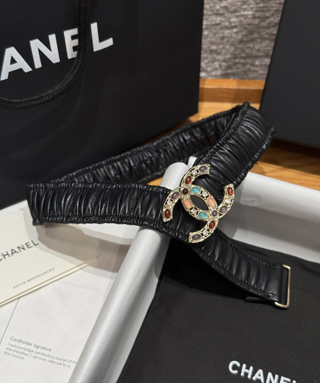 Chanel彩寶雙C扣彈力女士腰帶 高仿小香風時尚皮帶| 13 Chanel彩寶雙C扣彈力女士腰帶 高仿小香風時尚皮帶