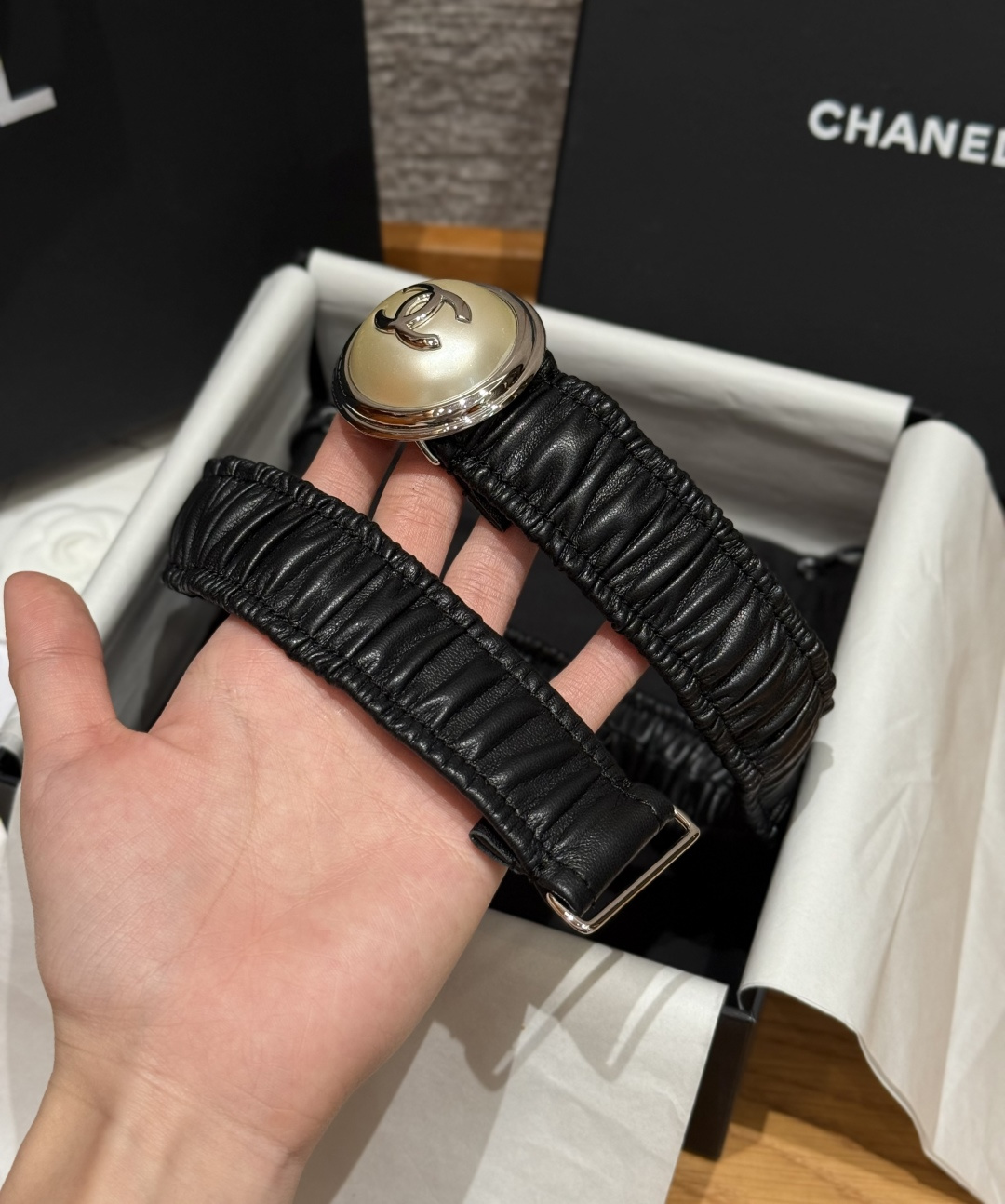 CHANEL 一比一 女款 彈力雙C皮帶 經典時尚設計腰帶| 12 CHANEL 一比一 女款 彈力雙C皮帶 經典時尚設計腰帶