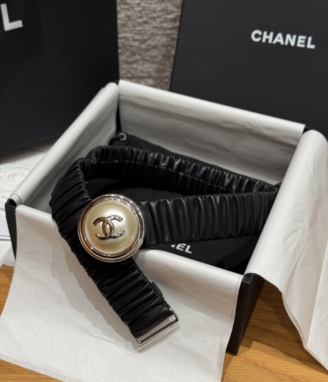 CHANEL 原單 女款 彈力雙C皮帶 經典高級感設計腰帶| 12 CHANEL 原單 女款 彈力雙C皮帶 經典高級感設計腰帶