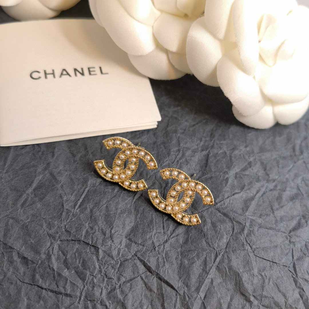 Chanel 原單 女款彩寶拼接耳環 復古華麗設計時尚款| 11 Chanel 原單 女款彩寶拼接耳環 復古華麗設計時尚款