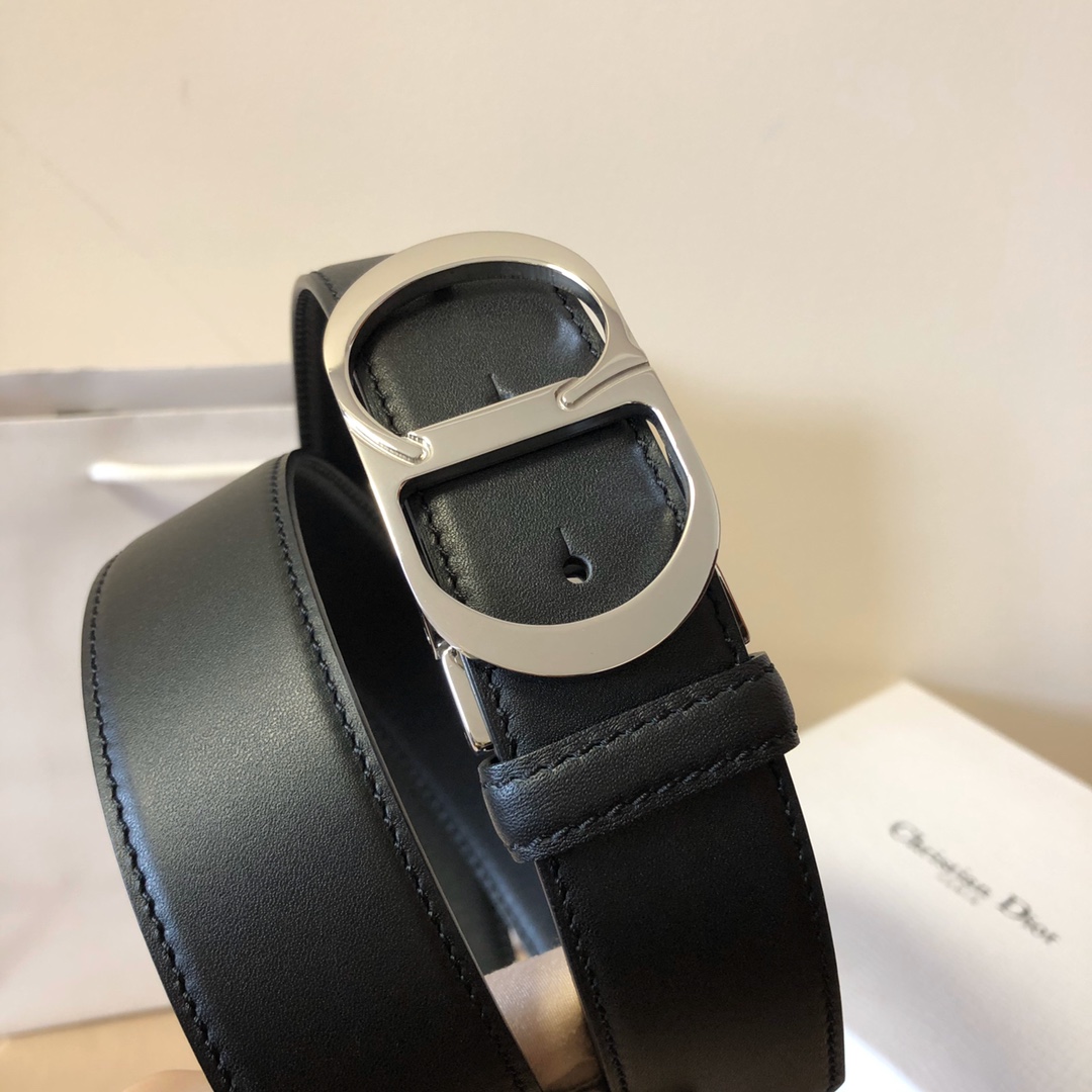 Dior 高仿 男款 Oblique老花帆布皮帶 黑色CD扣 潮流百搭款| 10 Dior 高仿 男款 Oblique老花帆布皮帶 黑色CD扣 潮流百搭款