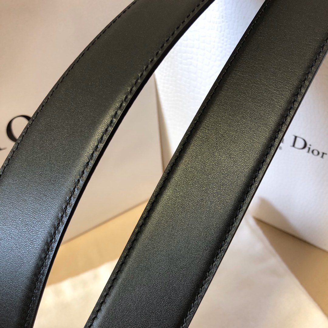 Dior 高仿 男款 Oblique老花帆布皮帶 黑色CD扣 潮流百搭款| 8 Dior 高仿 男款 Oblique老花帆布皮帶 黑色CD扣 潮流百搭款