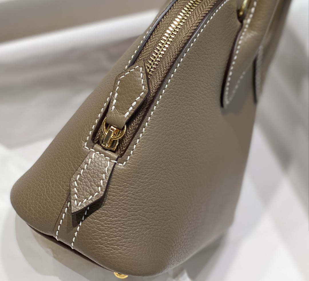 Hermes 高仿 女款 Bolide 手提斜背包 大象灰經典通勤款| 11 Hermes 高仿 女款 Bolide 手提斜背包 大象灰經典通勤款