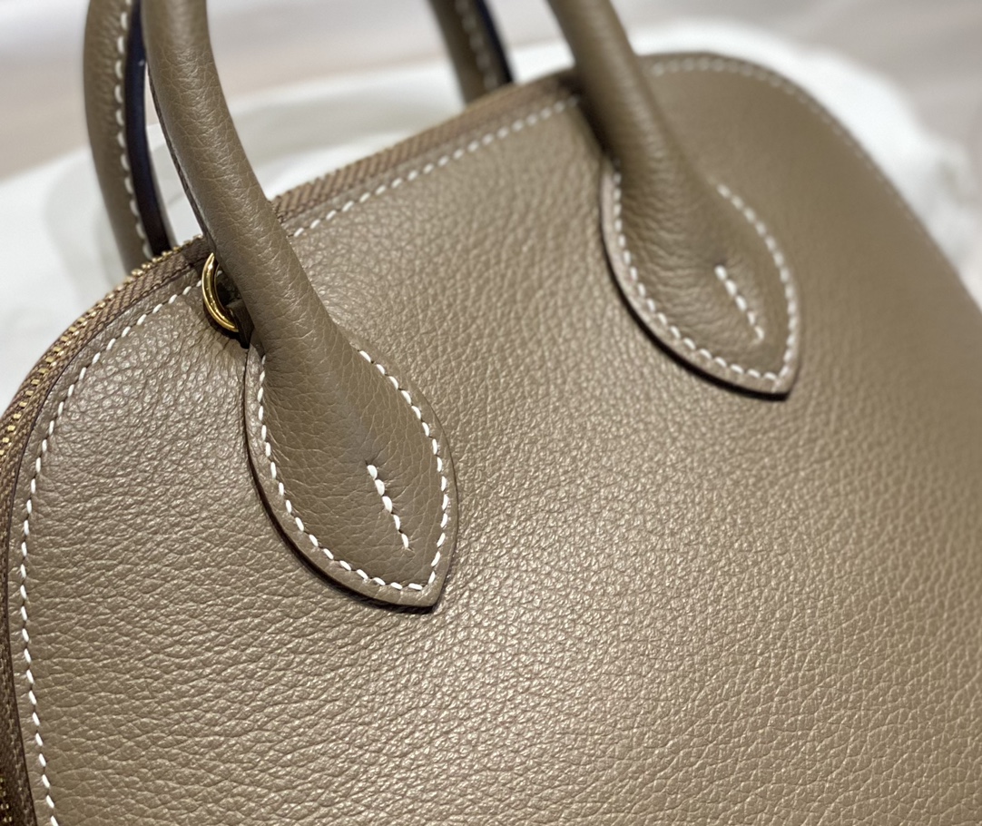 Hermes 高仿 女款 Bolide 手提斜背包 大象灰經典通勤款| 10 Hermes 高仿 女款 Bolide 手提斜背包 大象灰經典通勤款
