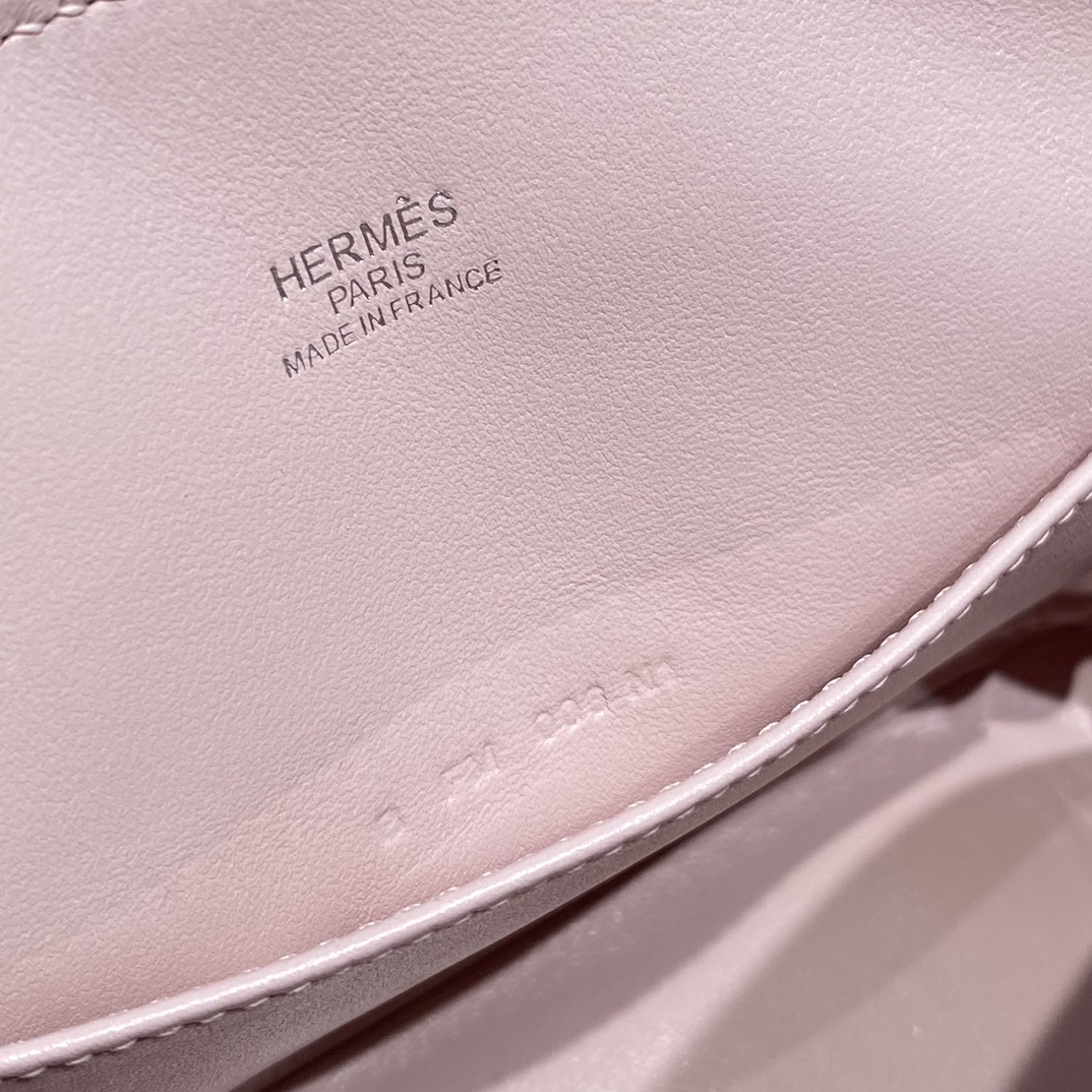Hermes 高仿 女款 Bolide 手提斜背包 櫻花粉氣質款| 8 Hermes 高仿 女款 Bolide 手提斜背包 櫻花粉氣質款