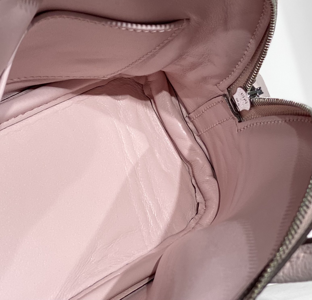 Hermes 高仿 女款 Bolide 手提斜背包 櫻花粉氣質款| 7 Hermes 高仿 女款 Bolide 手提斜背包 櫻花粉氣質款