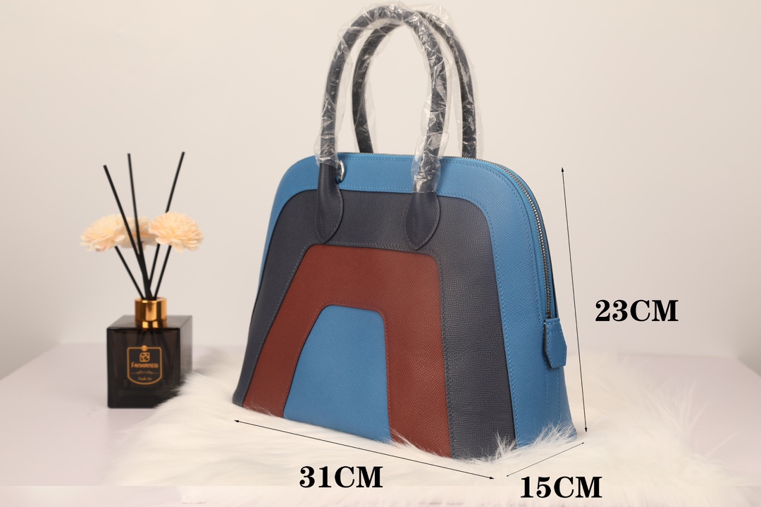 Hermes A貨 女款 Bolide 手提包 粉色優雅款| 6 Hermes A貨 女款 Bolide 手提包 粉色優雅款