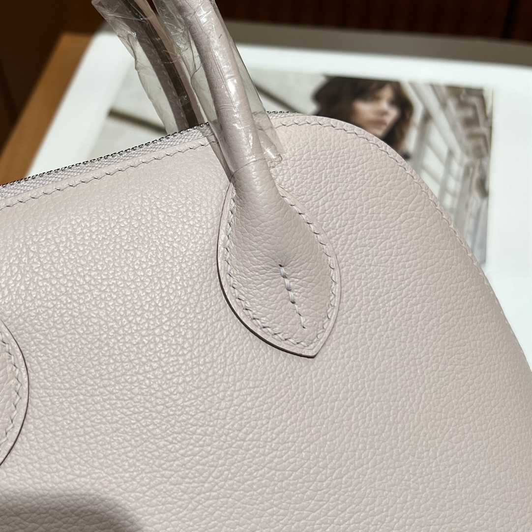 Hermes 高仿 女款 Bolide 手提包 櫻花粉氣質款| 9 Hermes 高仿 女款 Bolide 手提包 櫻花粉氣質款